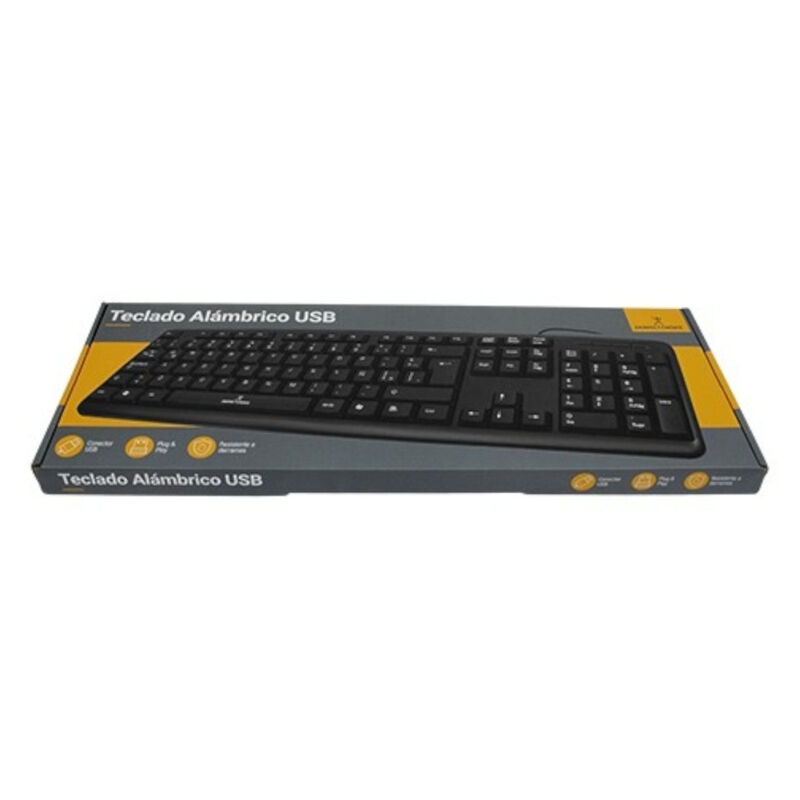 Teclado Alámbrico Perfect Choice PC-201038 Usb ... image number null