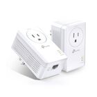 Kit De Adaptador Ethernet Powerline Tp-link Av1000 Tl-pa7017p