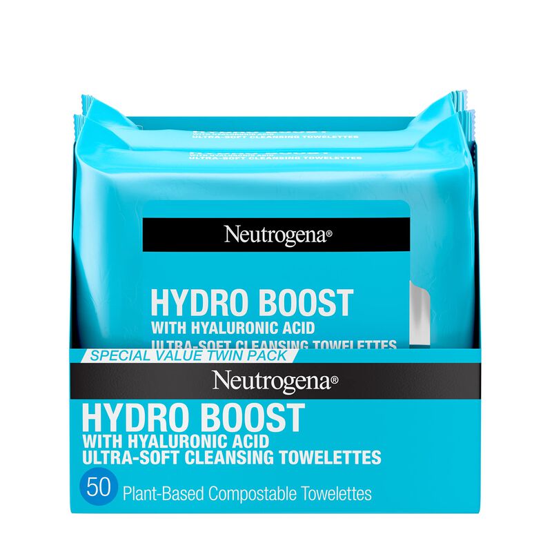 Toallitas Limpiadoras Faciales Neutrogena Hydro... image number null