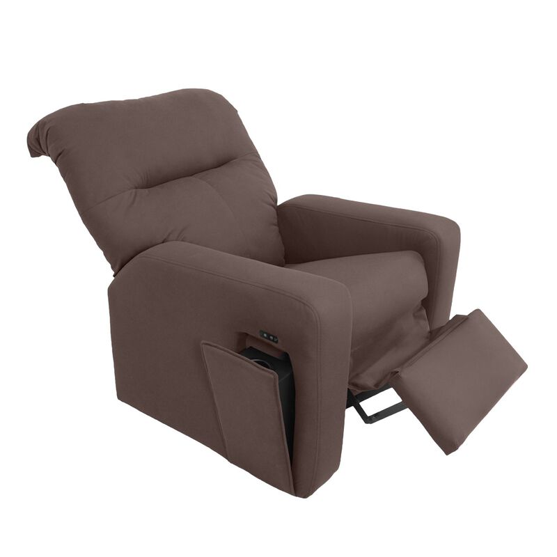 Sill&oacute;n Reclinable Con Portavasos Integrado Colo... image number null