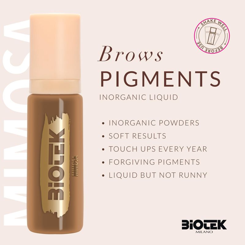 Pigmento Para Cejas Biotek Mimosa 15 ml Rubio M... image number null