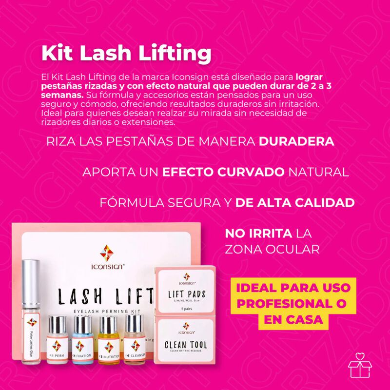Kit Lash Lifting de Pesta&ntilde;as Rizado Marca Icons... image number null
