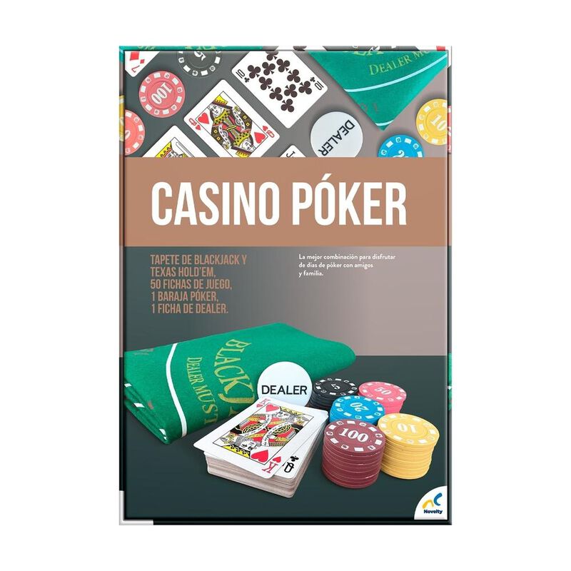 Casino P&oacute;ker Novelty. Juegos Cl&aacute;sicos image number null