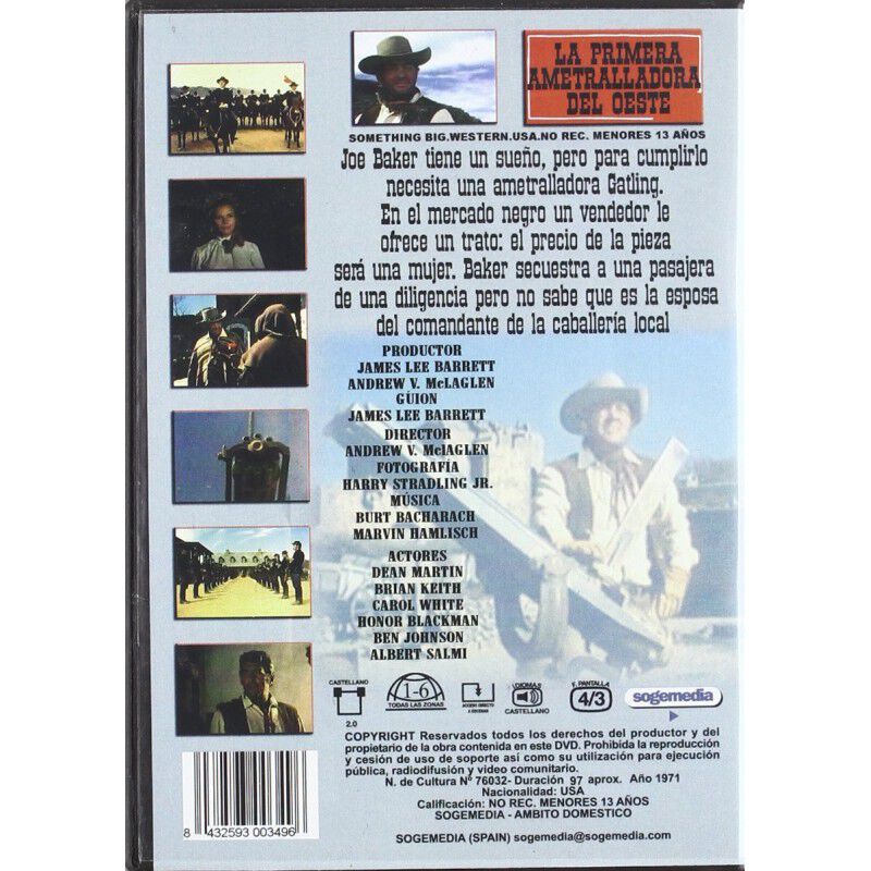La Primera Ametralladora Del Oeste [dvd] image number null