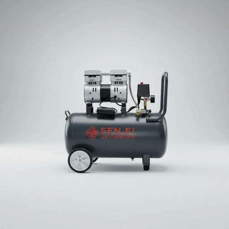 Compresor De Aire Silencioso 50l 127v 750w Senl... image number null