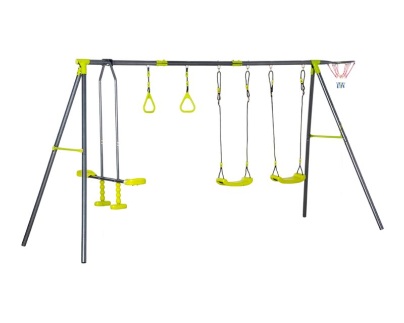 Columpio De 3 Plazas para Niños, Capacidad 150-... image number null