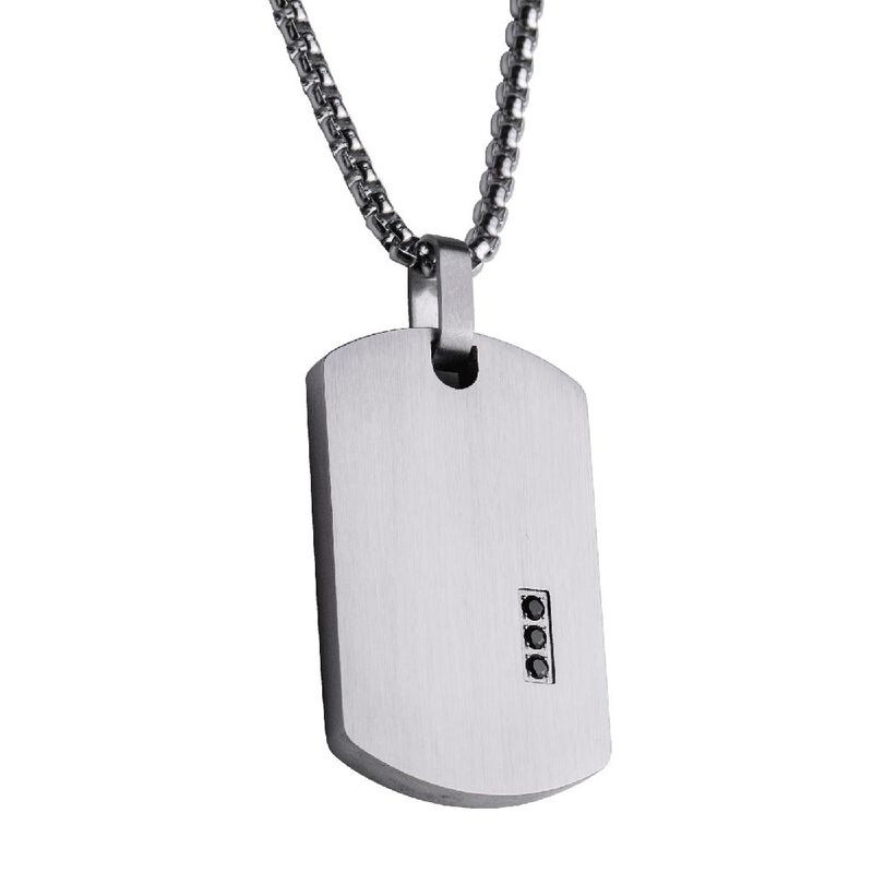 Cadena Hombre, Collar Dije, Joyería Acero Inoxi... image number null