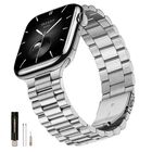 Correa De Reloj Sunfwr 135-215 mm Acero Inoxidable para Apple Watch