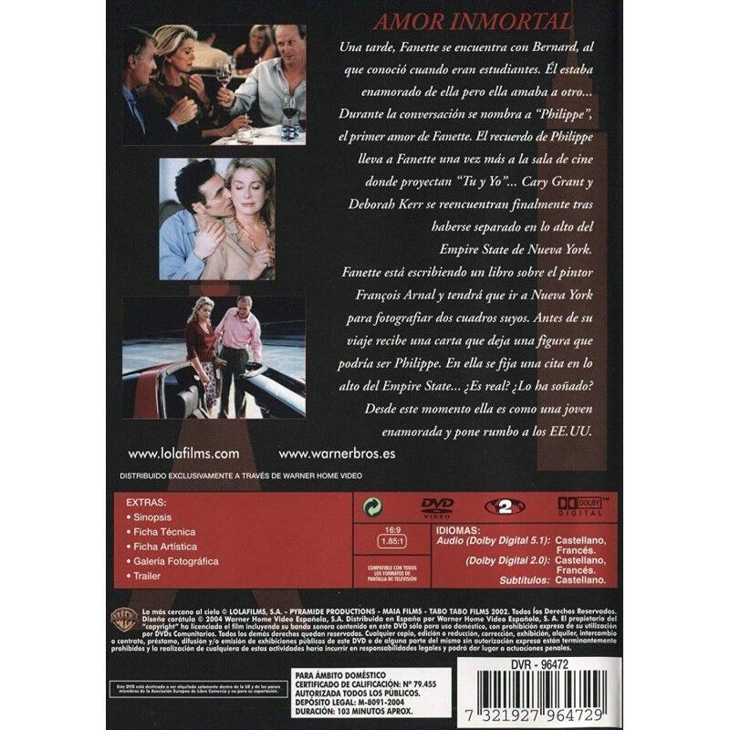 Lo M&aacute;s Cercano Al Cielo Dvd 2002 Lo M&aacute;s Cercano... image number null