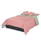 Edred&oacute;n Matrimonial Dicasa Doble Vista Couzy Rosa/menta