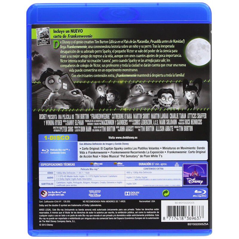 Frankenweenie [blu-ray] image number null