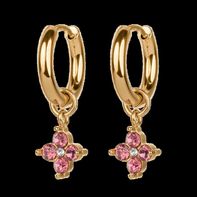 Aretes Caty Luckyly Set 3 En 1 Arracadas Y Char... image number null