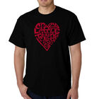 Camiseta Word Art Para Hombre - Crazy Little Thing Called Love - Negro