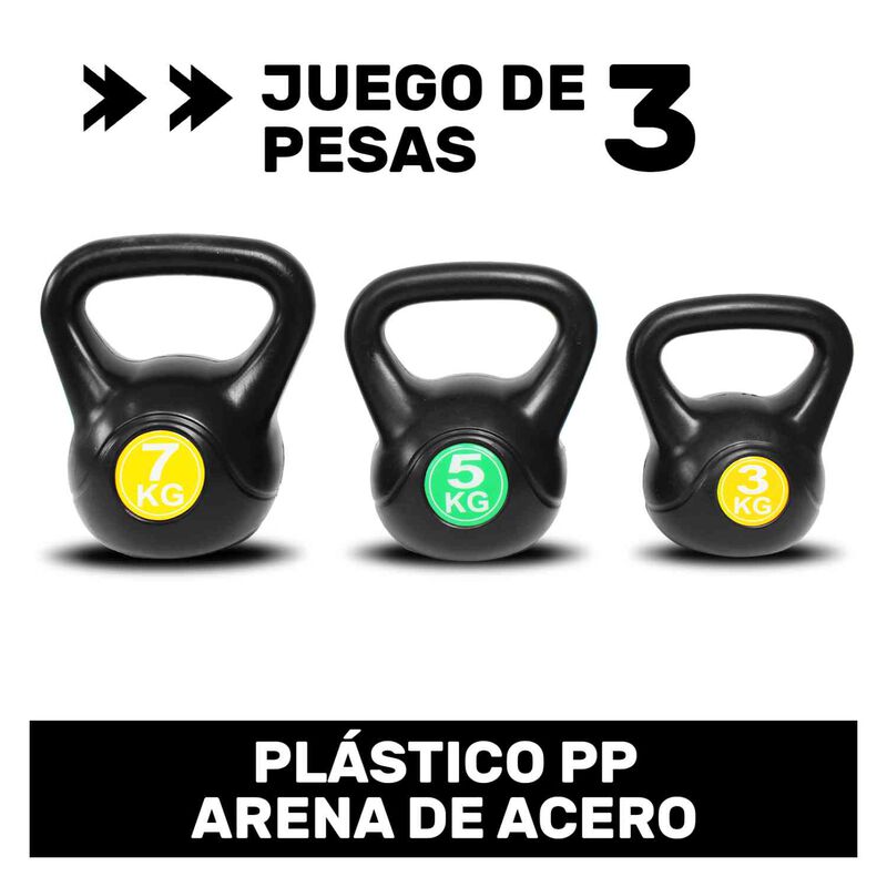 Set Pesas Rusas Kettlebell Crossfit Gym 6 11 Y ... image number null
