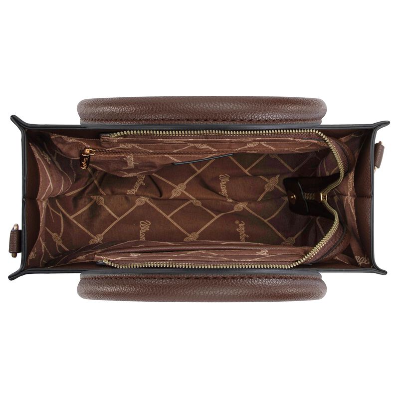 Bolso De Mano Wrangler Wg3-8321cf Caf&eacute; Con Corr... image number null