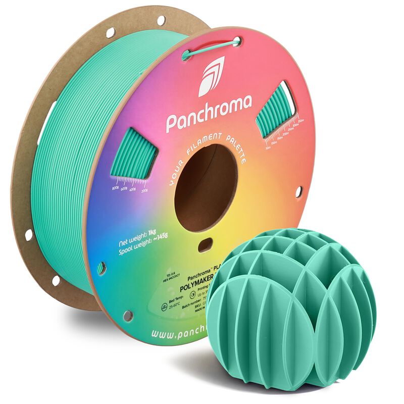 Filamento Pla Polymaker 1,75 mm 1 kg Turquesa image number null