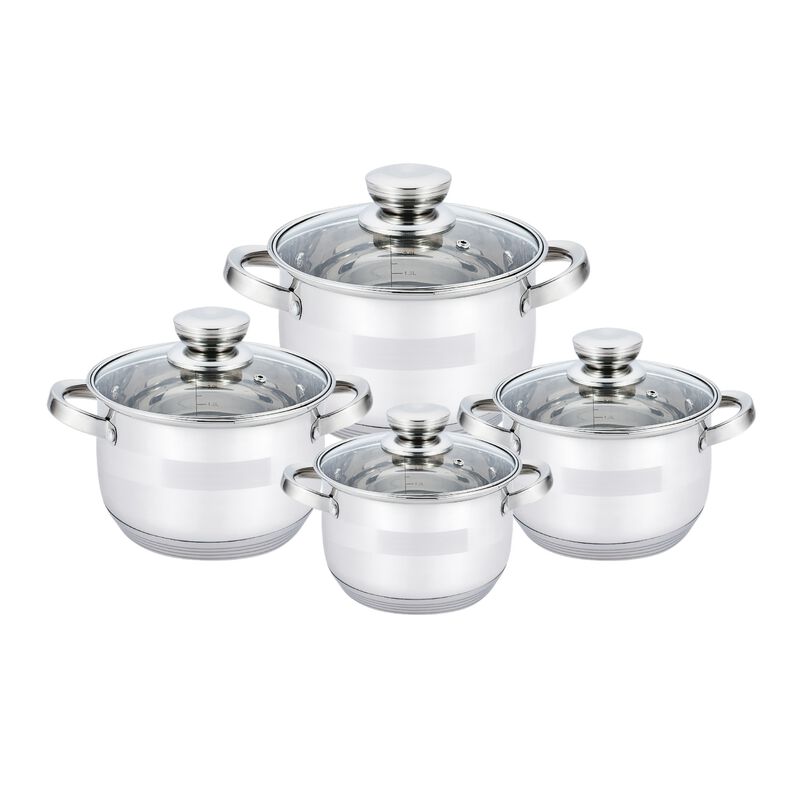 Juego De Bater&iacute;a De Cocina De Acero Inoxidable ... image number null