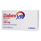 Dabex Xr Tabletas De Liberaci&oacute;n Prolongada 500 Mg, 60 Tabletas