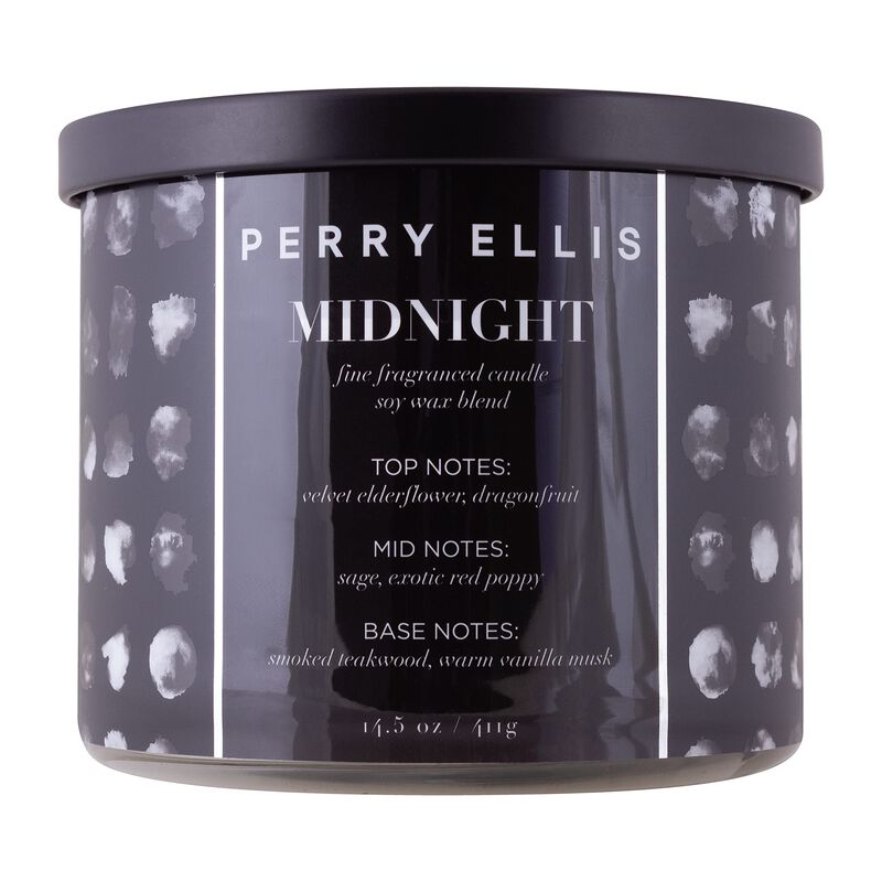 Vela Perfumada Perry Ellis Midnight Soy Candle ... image number null