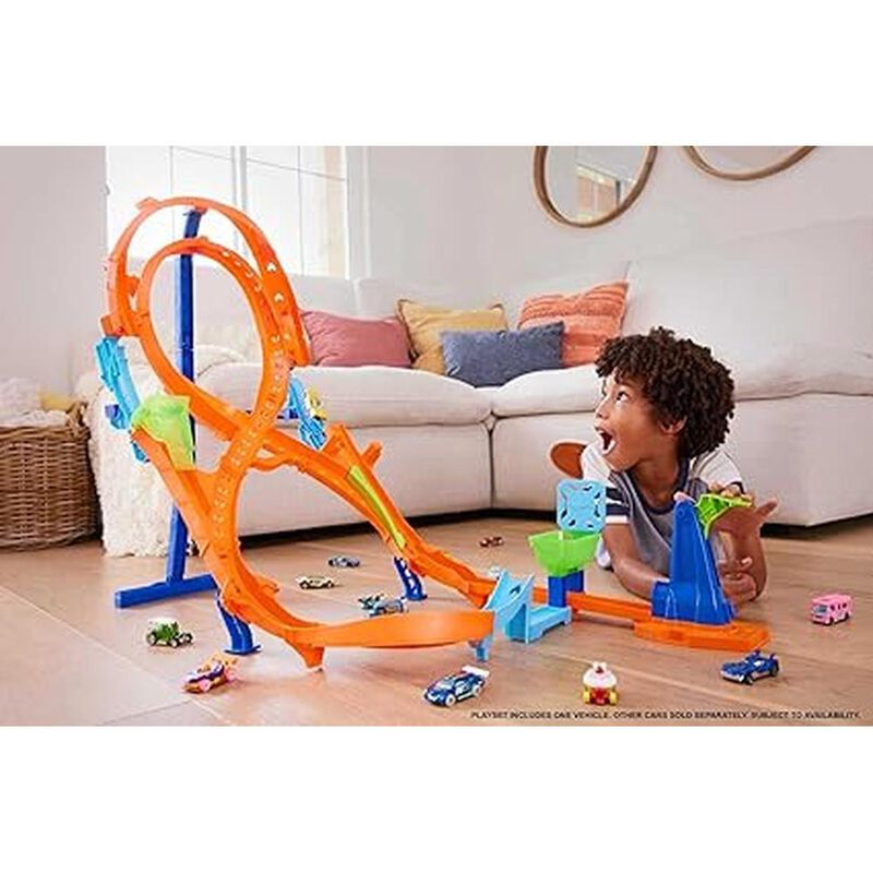 Hot Wheels Action, Pista Salto Vertical En 8 image number null