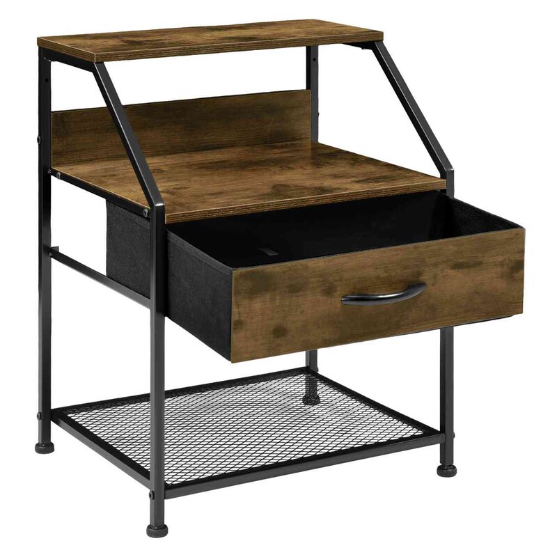 Mueble Buro Comoda Mesa Noche Balda 1 Cajon Mod... image number null