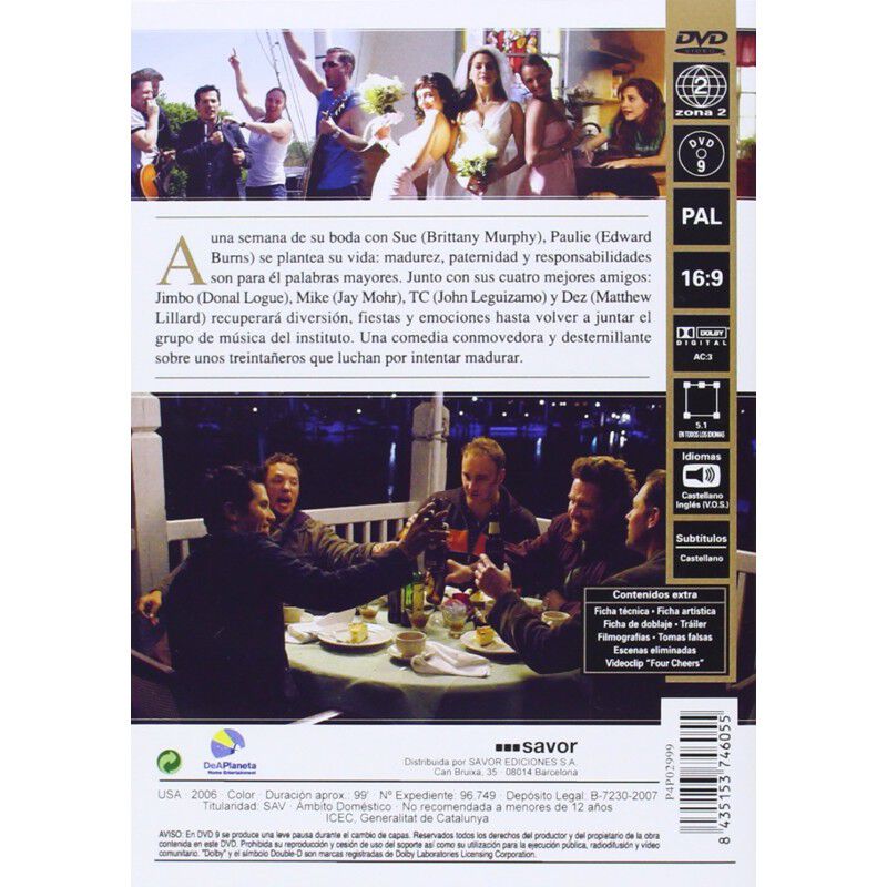 LOS AMIGOS DEL NOVIO (DVD) image number null