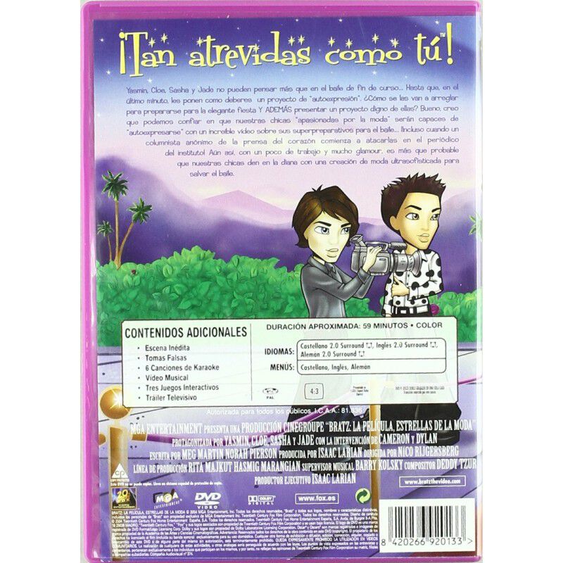 Bratz [DVD] La Pel&iacute;cula image number null