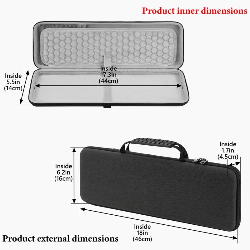 Funda De Transporte De Teclado Geekria Para Log... image number null