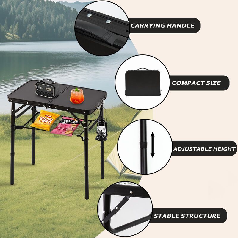 Mesa Plegable Para Picnic Yihuiko 60 X 40 Cm, A... image number null