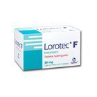 Lorotec F 30mg caja con frasco 4 tabletas