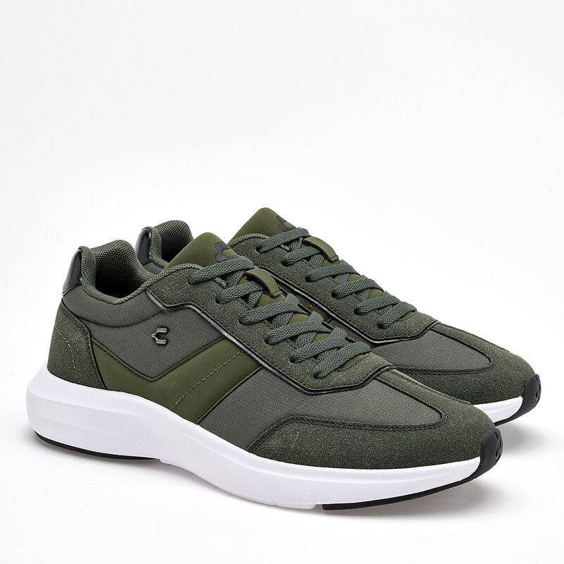 Charly Tenis urbano para hombre verde, importad... image number null