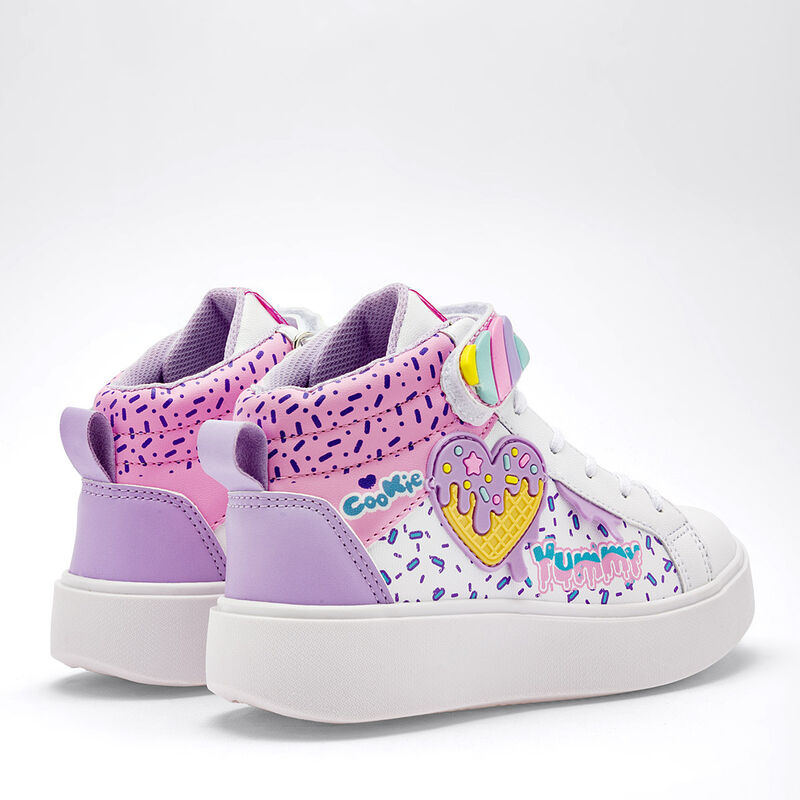 Miss Pink Tenis Para Ni&ntilde;a Blanco Multicolor Cod... image number null
