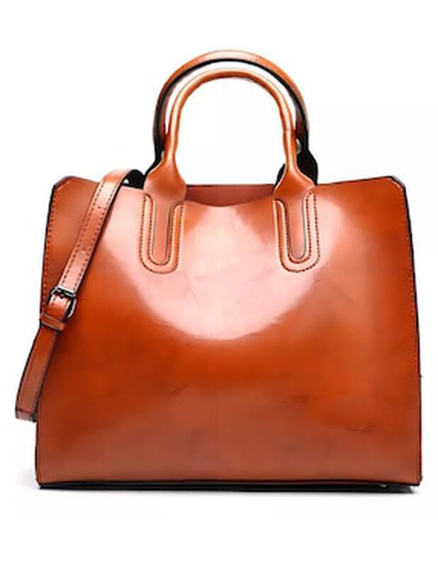 Bolsa Shoulder Pink Brule Leather Para Mujer image number null