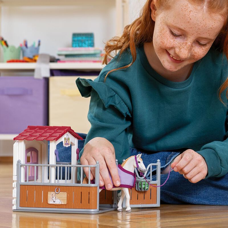 Establo Playset Schleich Horse Club Con Caballo... image number null
