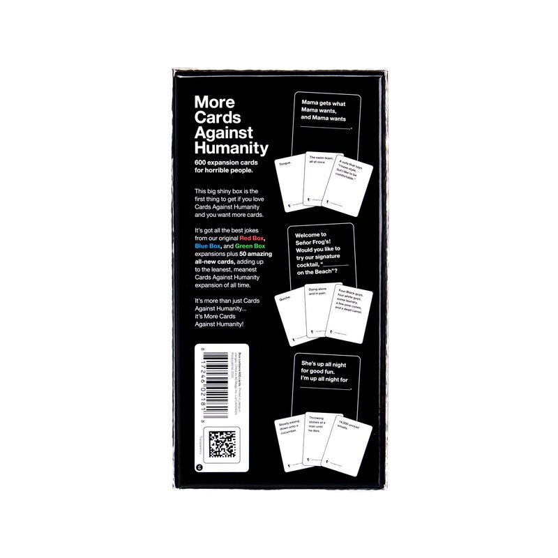Cartas De Juego De Cartas Against Humanity Expa... image number null