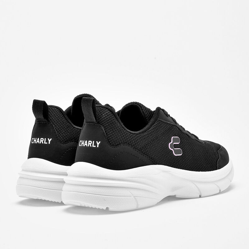 Charly tenis para mujer negro cod 139612-E image number null