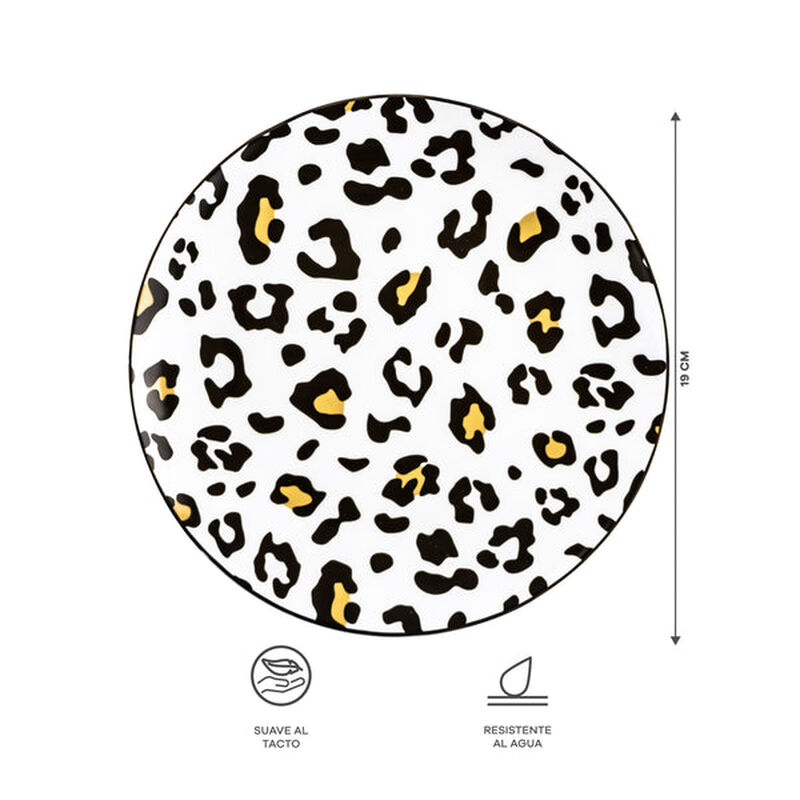 Vajilla Animal Print Ideen 16 Piezas para 4 Per... image number null