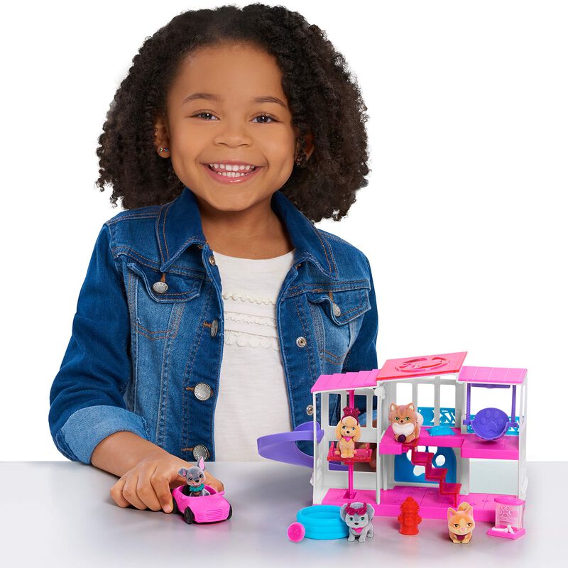 Set De Juego Toy Barbie Pet Dreamhouse De 2 Car... image number null