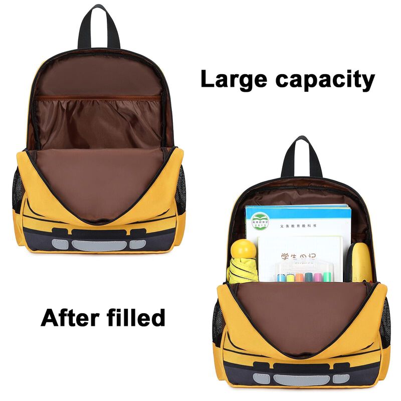 Mochila Bluboon Para Autob&uacute;s Escolar Para Ni&ntilde;os... image number null