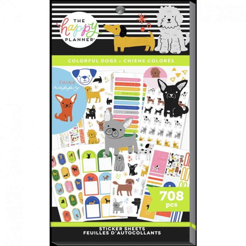 Stickers Perritos 30 Hojas image number null