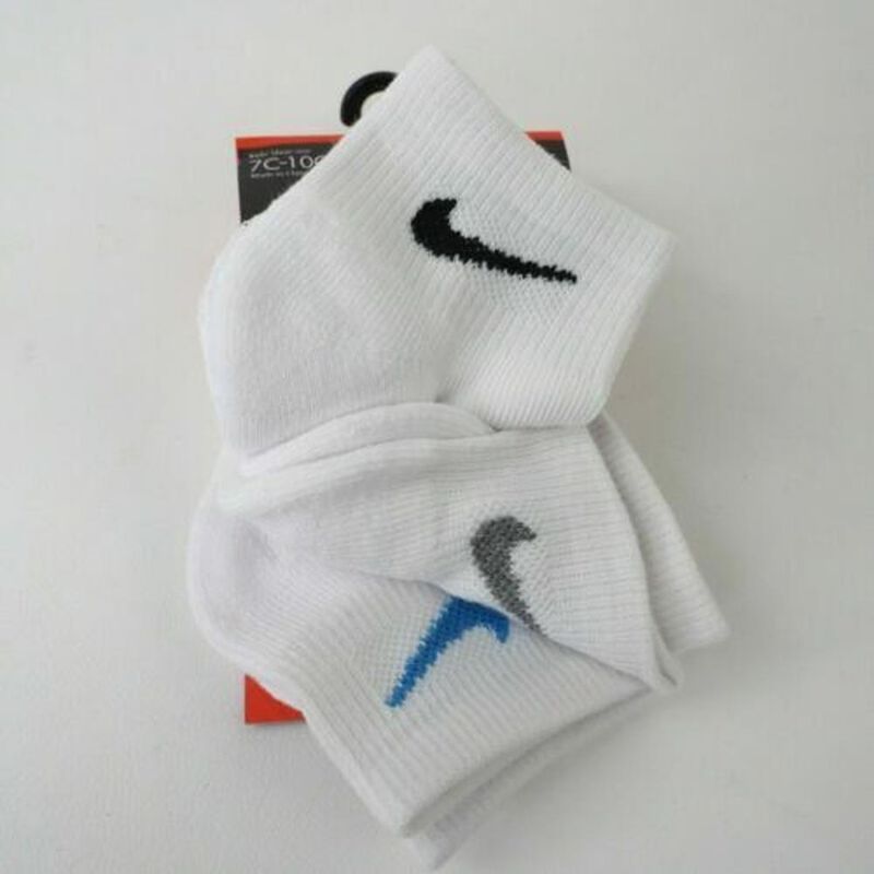 Nike Calcet&iacute;nes cortos, Color Blanco 4-5. paque... image number null