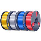 Filamento Sunlu Silk Pla Plus 4 kg (plata, Oro, Azul Y Rojo)