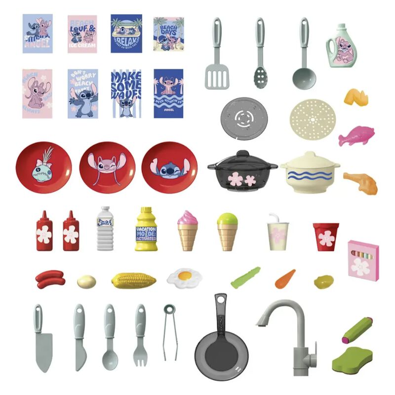 Disney Stitch Cocina Con Luz Y Sonido image number null