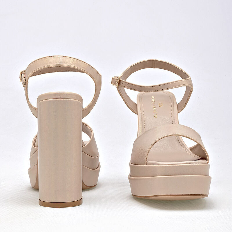 Pietro Alessandro Zapatos para mujer beige torn... image number null