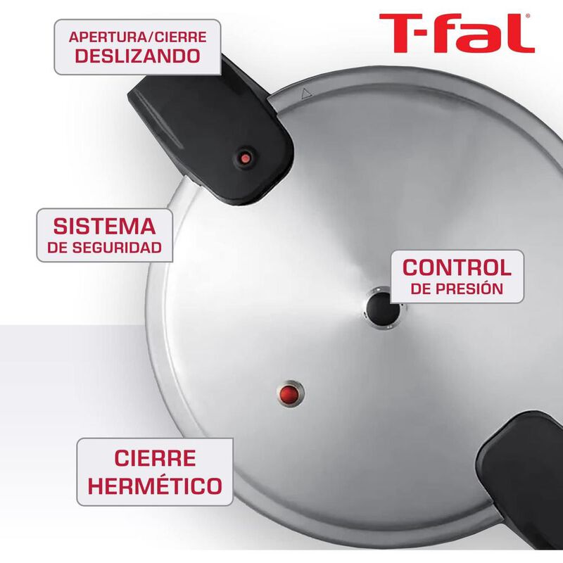 Olla De Presion T-fal Yl307la7 Aluminio 12 Litr... image number null