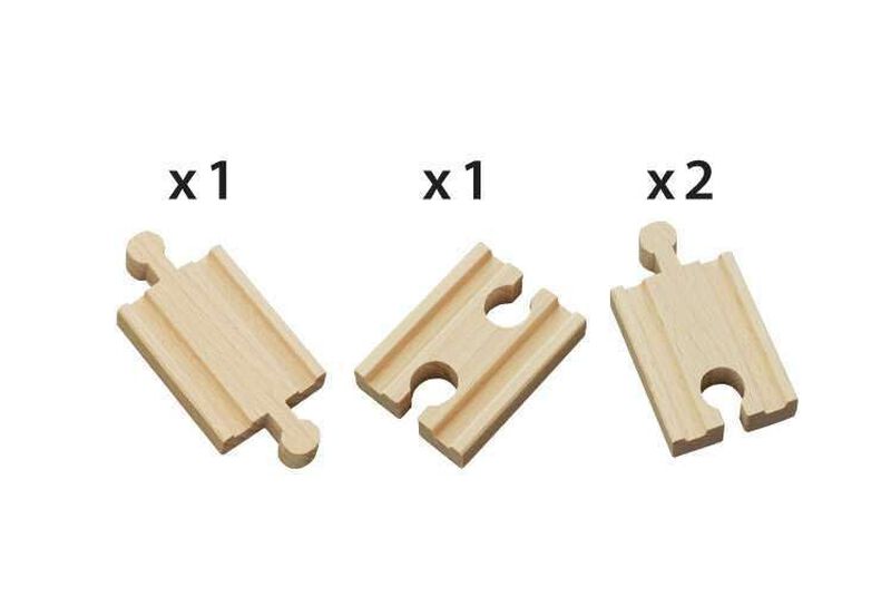 Train Set Extension Brio World Mini Straight Tr... image number null