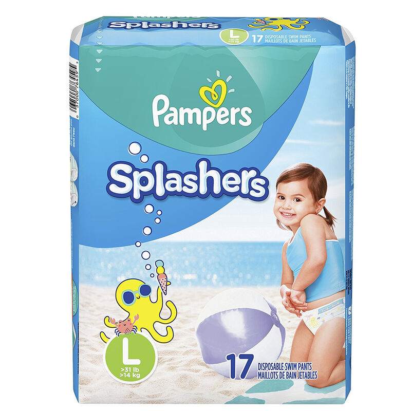 Pa&ntilde;ales Splashers Trajes De Ba&ntilde;o Pampers Talla ... image number null