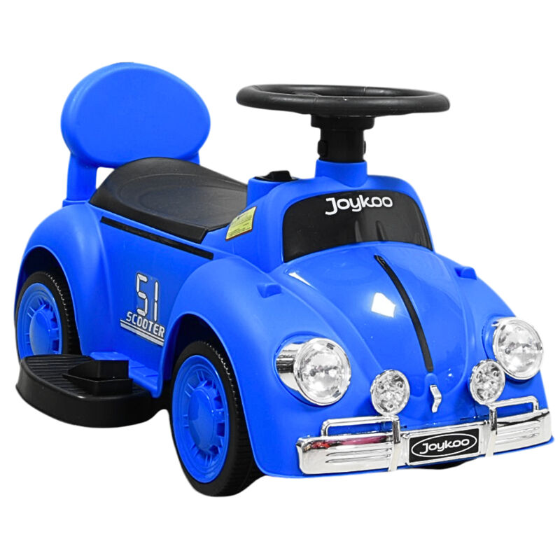 Montable El&eacute;ctrico Para Ni&ntilde;os 6v Con Bast&oacute;n Aju... image number null