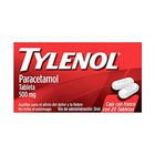 Paracetamol Tylenol 20 Tabletas 500 Mg