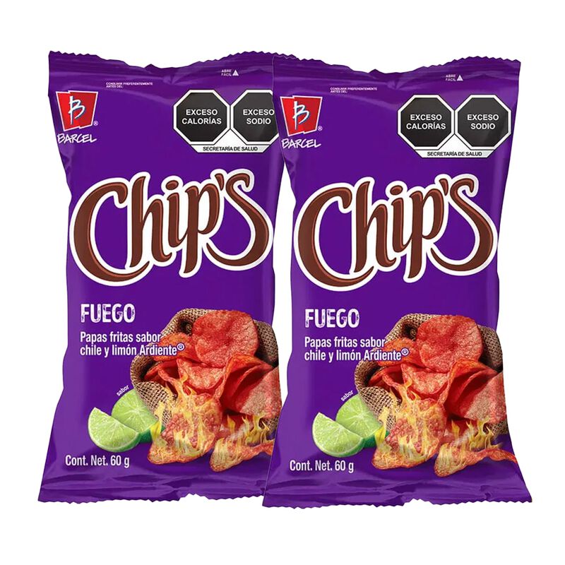 2 Chips Fuego 60g image number null